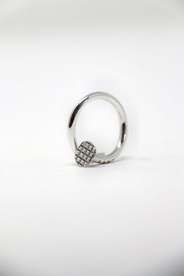 Anillo clavo plata