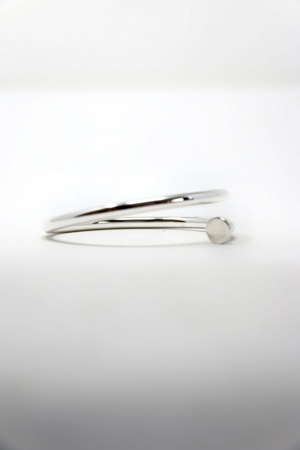 Anillo clavo plata