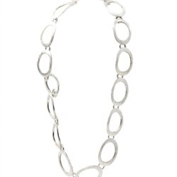 Collar Aros Martillados