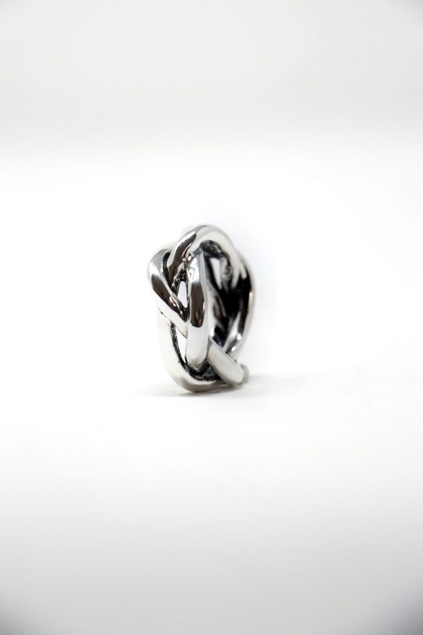 Anillo delgado de trenza - Imagen 2