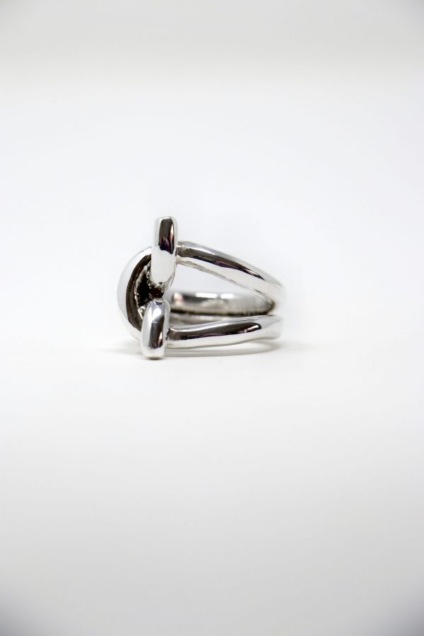 Anillo nudo ancla ancho - Imagen 3