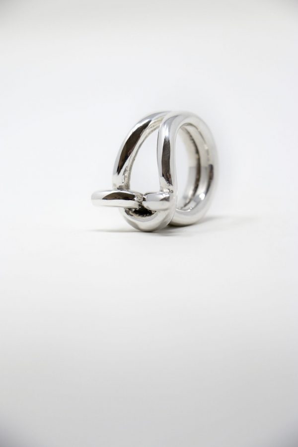Anillo nudo ancla ancho - Imagen 2