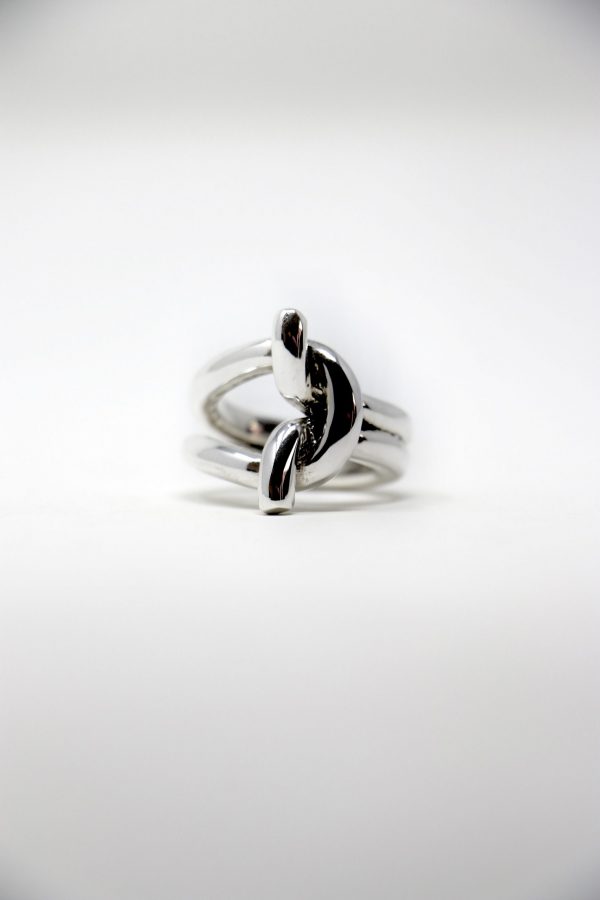 Anillo nudo ancla ancho