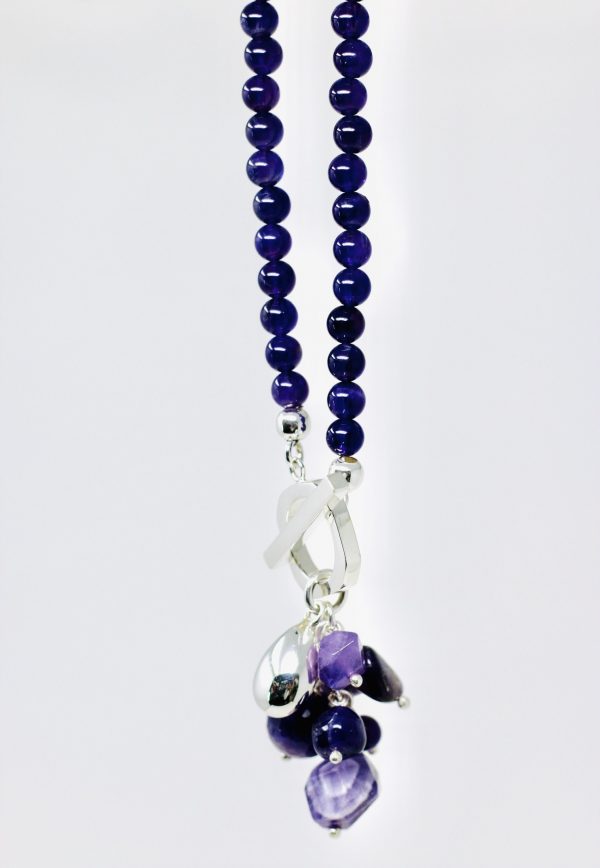 Collar Vicky Morado - Imagen 2