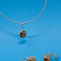 Juego gota de cristal Swarovski