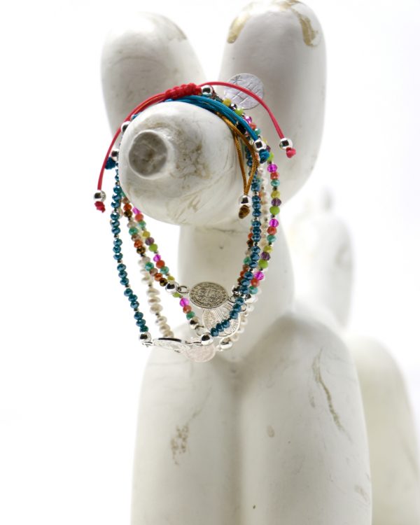 Pulsera  San Benito multicolor - Imagen 5
