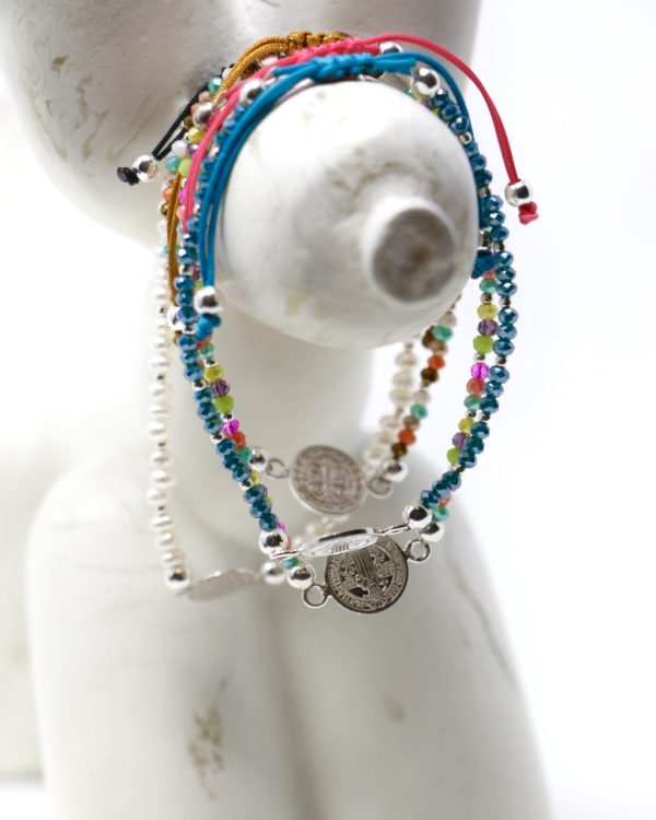 Pulsera  San Benito multicolor - Imagen 4