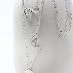 Collar 3 hilos Infinito