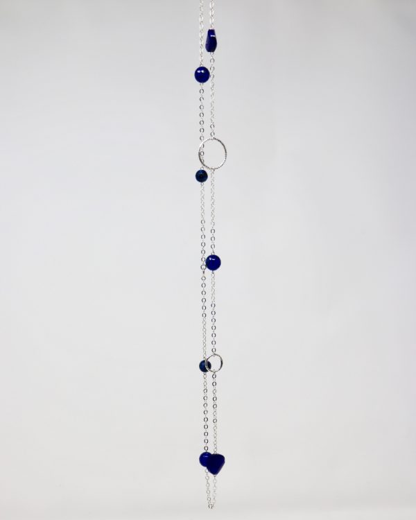 Collar de piedras azules - Imagen 2