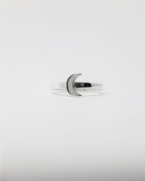 Anillo luna lisa