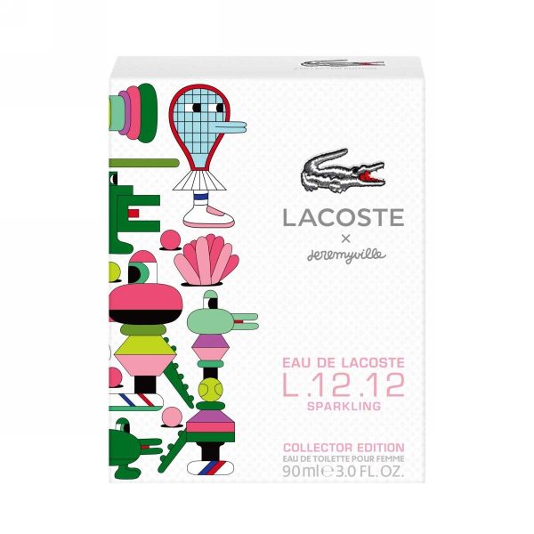 Lacoste Sparkling Jeremy Ville Edt 90 Ml - Imagen 2