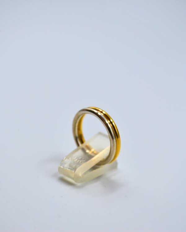 Anillo doble chico para dedo medio