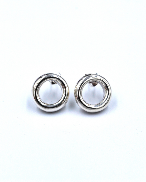 Aretes circulares donita