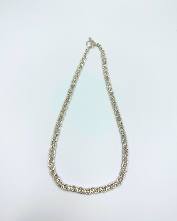 Cadena de plata gruesa