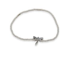 Pulsera elástica con libélula