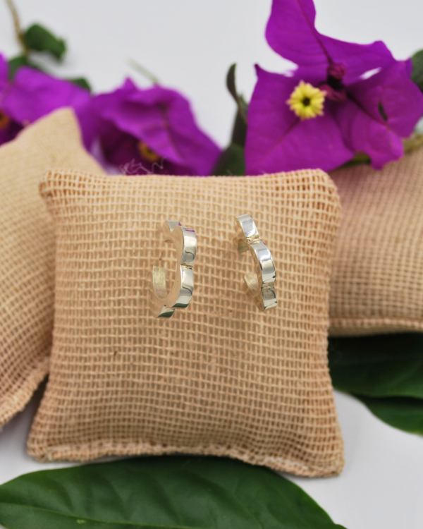 Arracadas de flor Sweetheart - Imagen 2