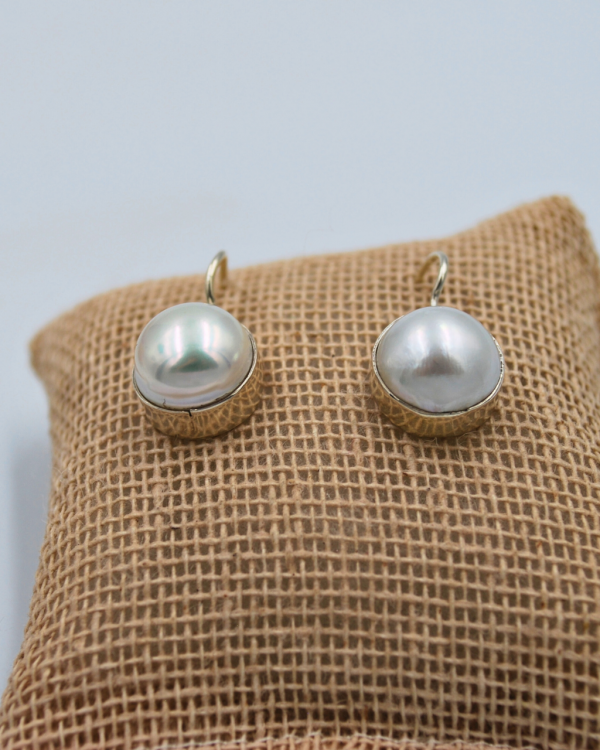 Arete perla colgante - Imagen 6