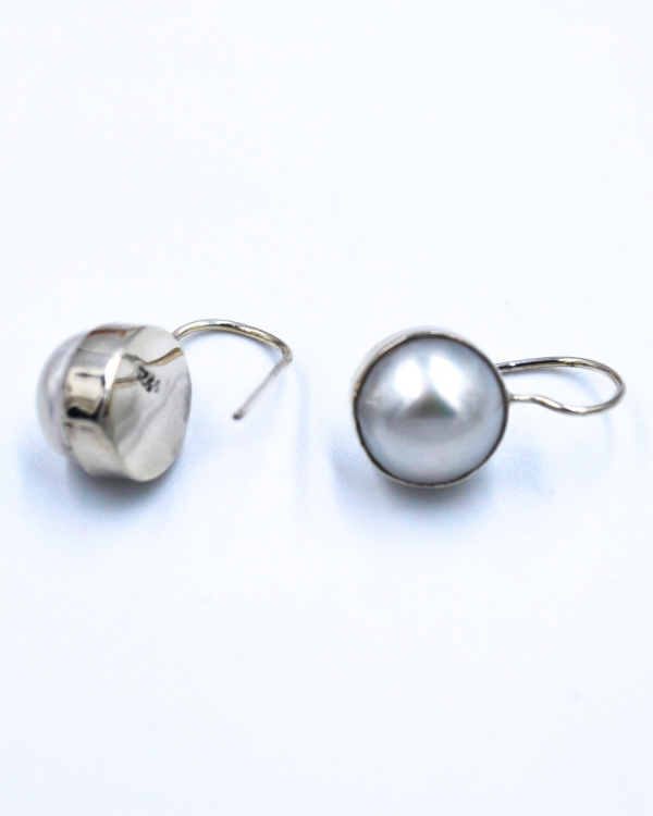 Arete perla colgante - Imagen 5