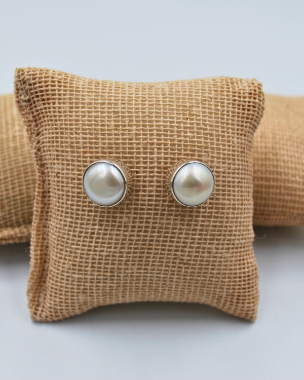 Aretes perla - Imagen 2