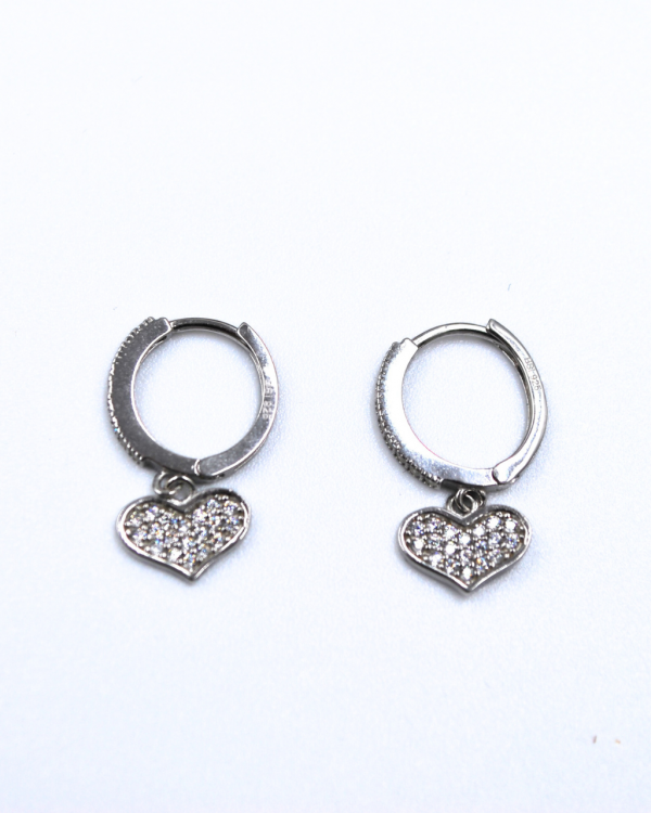 Arracadas de corazón - Imagen 3