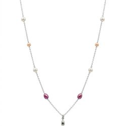 Collar doble de perlas