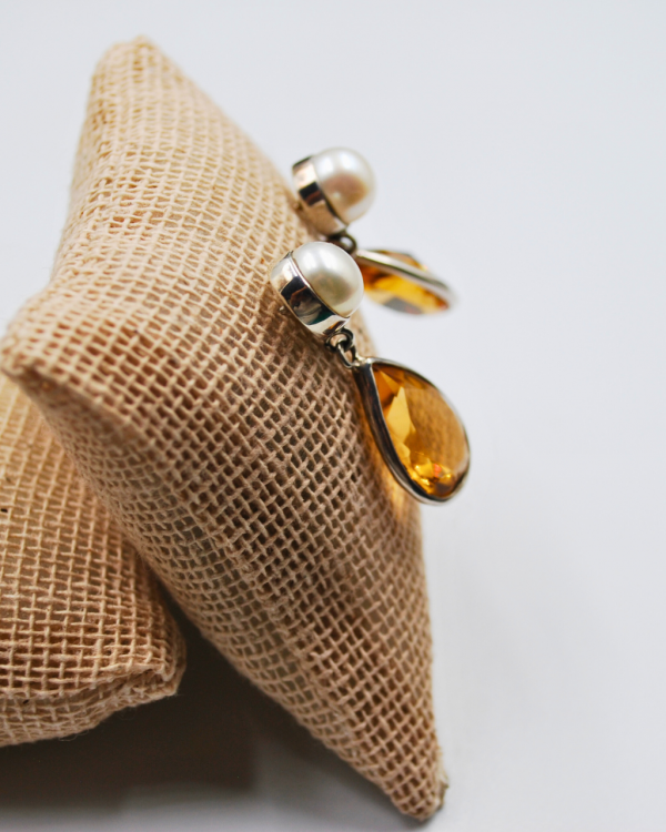 Aretes gota Honey - Imagen 3