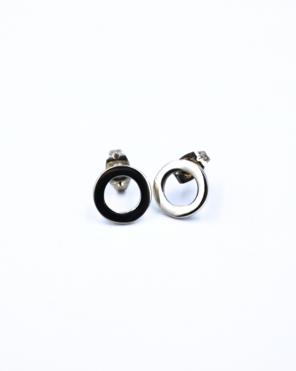 Arete redondos "O" - Imagen 2