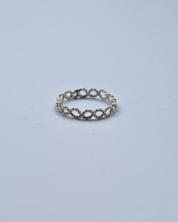 Anillo de Infinito Tejido - Imagen 3