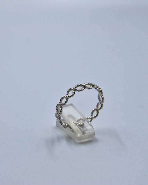 Anillo de Infinito Tejido - Imagen 2