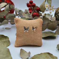 Aretes de mariposa