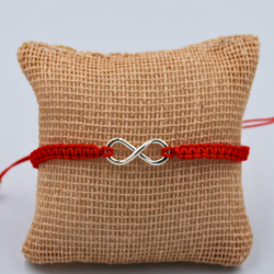 Pulsera Tejida de Infinito
