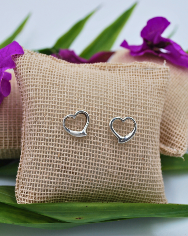 Aretes corazón - Imagen 3