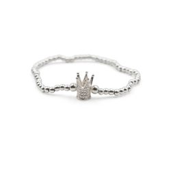 Pulsera elástica corona picos