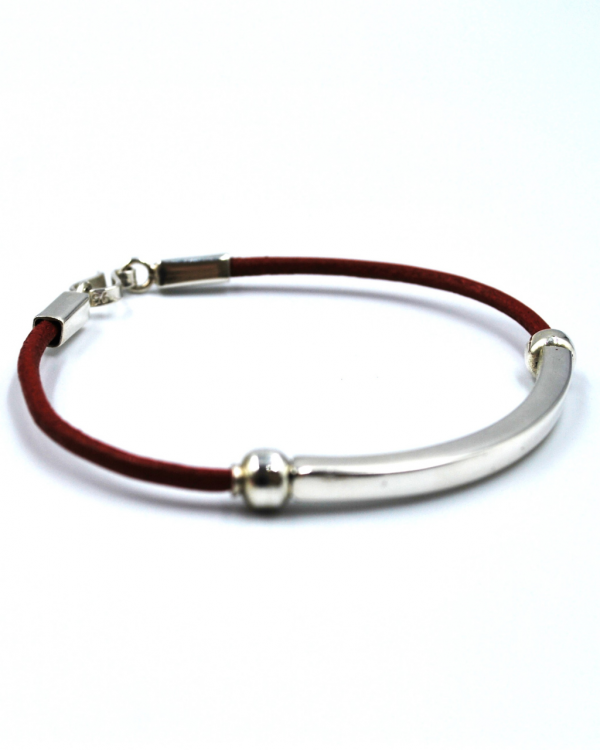Pulsera Caucho Placa lisa - Imagen 2