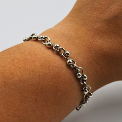 Pulsera de infinitos entrelazados