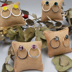 Aro con cristal Swarovski