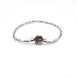 Pulsera elástica huella perro