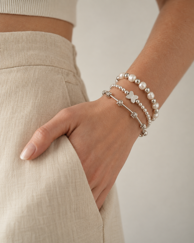 Pulsera de plata mexicana