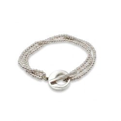 Pulsera triple óvalo